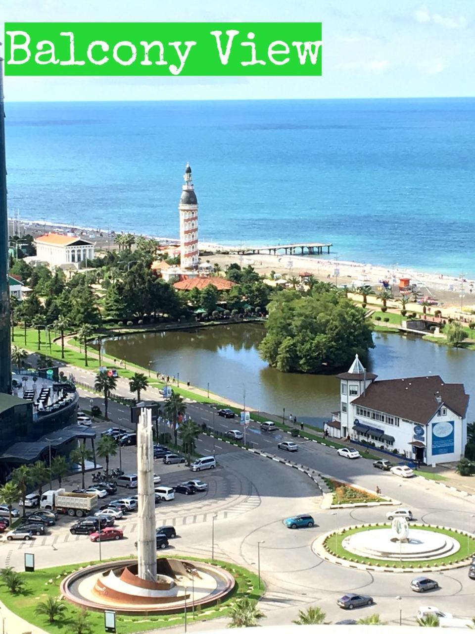 Panorama Sea View Studio! Leilighet Batumi Eksteriør bilde